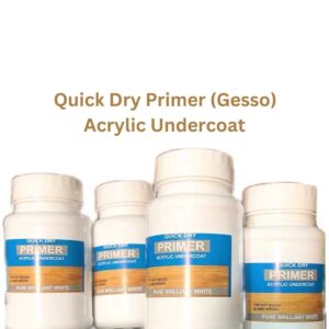 Quick Dry Primer (Gesso) Acrylic Undercoat Half Kg