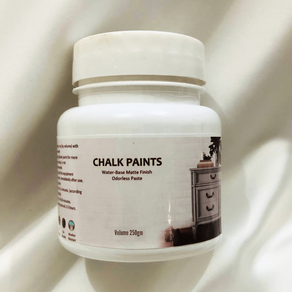 CHALK PAINTS Water-Base Matte Finish Odorless Paste 250gm - Image 3