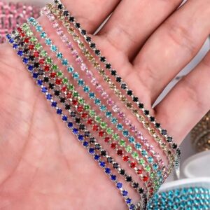 Rhinestone Chain Per Yard