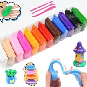 Mini Fomic Clay Set With 3 Plastic Tools