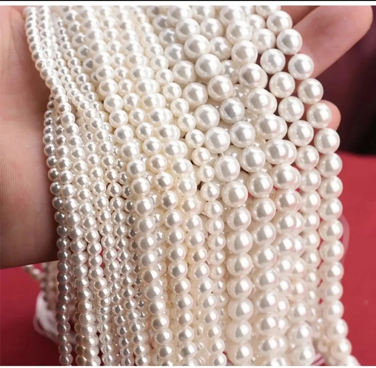 Shell Pearl Bead String For Jewelry Making DIY Bracelet Necklace - Image 2